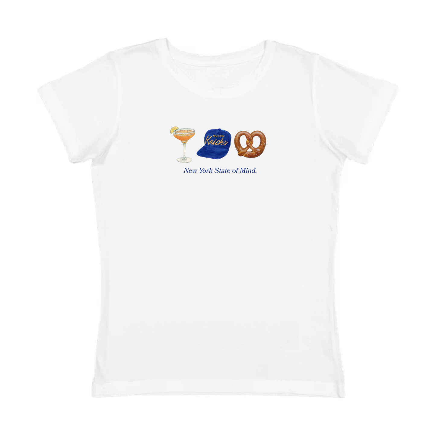 NY State of Mind baby tee
