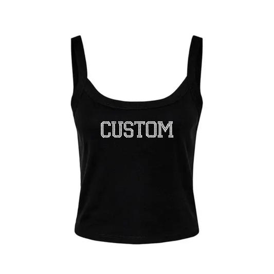 Custom Rhinestone Baby Tank